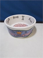Nice big ceramic dog bowl