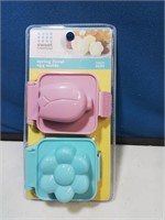 New sweet creation spring floral egg molds