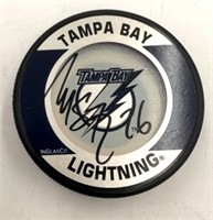 Tampa Bay Autographed Game Puck