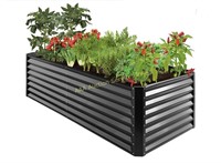 Best Choice Products 8x4x2ft Outdoor Metal Raised