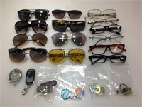 Assorted Fashion Glasses, Readers, Pins and More
