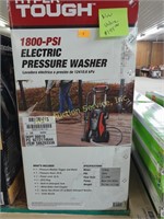 Hyper tough 1800 PSI electric pressure washer.