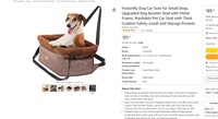Fostanfly Dog Car Seat for Small Dogs