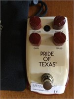 Working Danelectro Pride of Texas guitar pedal