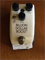 Working Danelectro Billion Dollar guitar pedal