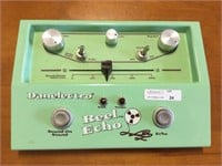 Working Green Danelectro Reel Echo guitar pedal