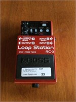 Working Boss Loop Station guitar pedal