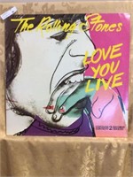 1977 The Rolling Stones 2 record Love You Live