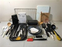 Griddle, Baking Pans, and Utensils