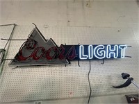 Extra Large Coors Light Sign