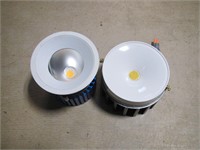 Lot of 2 LED Recessed Lighting Downlights