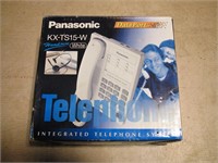 Panasonic KX-TS15-W White LAN Telephone