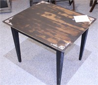 Small Black Wooden Table