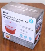 Microwave Steamer and Storage Container