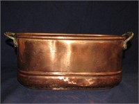 Copper Container w/ Brass Handles