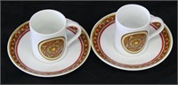 Pair of Brazil Cups & Saucers