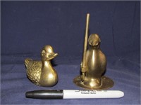 Small Brass Animal Figures