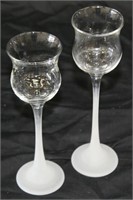 Pair of Long Stem Cups