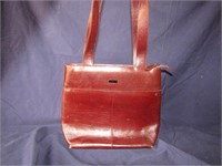 Oroton Leather Yarra N/S Tote w/ Pocket