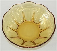 Brown Glass Bowl