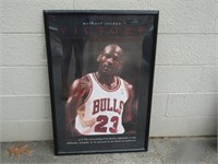 Michael Jordan Framed Inspirational Poster