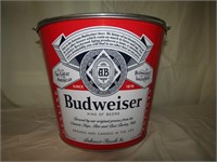 Budweiser Ice Bucket 7" T x 9" Dia