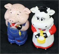 Pig/Cow Salt & Pepper Shakers