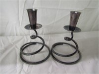 Candle Holders 5" T