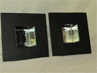 2 Wall Candle Holders 7" x 7"