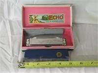 Echo Harmonica Made By M. Hohner, German