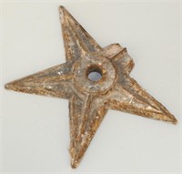 Star from 1890's Store Building
