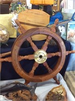 Wooden ships wheel