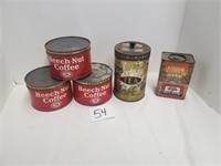 Old Advertising Cans