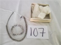 Necklace & Matching Bracelet