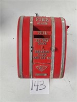Vintage Metal Fire Alarm