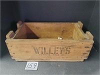 Willey's Wood Crate