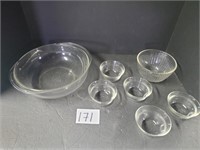 Clear Pyrex Glass Lot