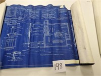Old House Blue Prints