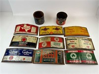 Vintage Motor Oil Cans