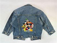 Disney Store Mickey Embroidered Denim Jacket XS