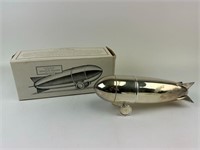Restoration Hardware Zeppelin Shaker Silver Plate