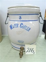 Red Wing 3 Gal. Water Cooler w/ Lid, Spigot &