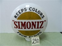 "Simoniz" Keeps Colors From Fading All Glass -