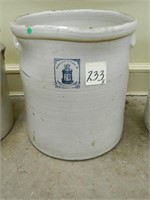 Monmouth Pottery Two Men In A Crock 20 Gal. Crock