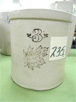 Monmouth Pottery 3 Gal. Crock