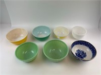 Vintage Pyrex, Fire King Anchor Hocking & More