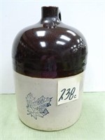 Western Stoneware 3 Gal. Brown & White Dome Top -