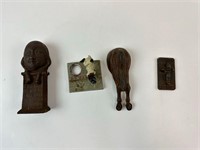 Cast Iron Coin Bank, Bottle Opener & More