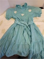 Vintage girls dress note small holes