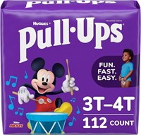 Pull-Ups Boys' Potty Training Pants, 3T-4T (32-40